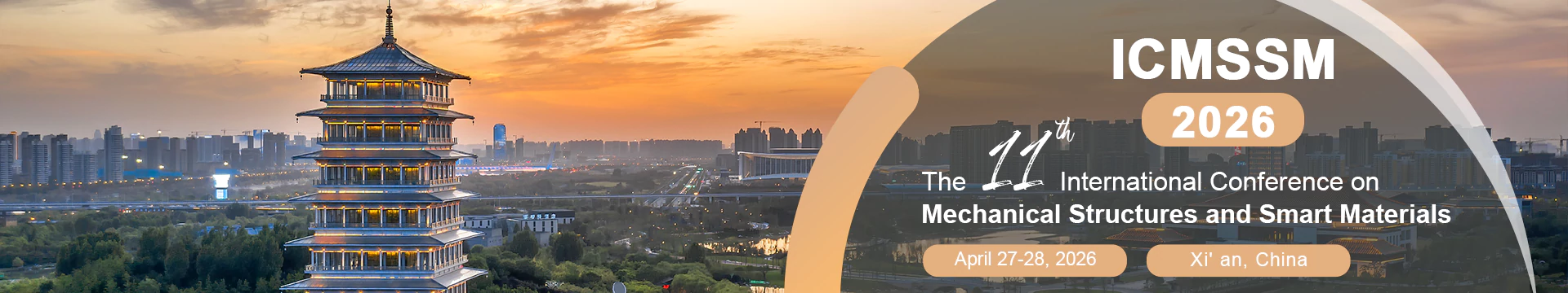 The 11th International Conference On Mechanical Structures and Smart Materials